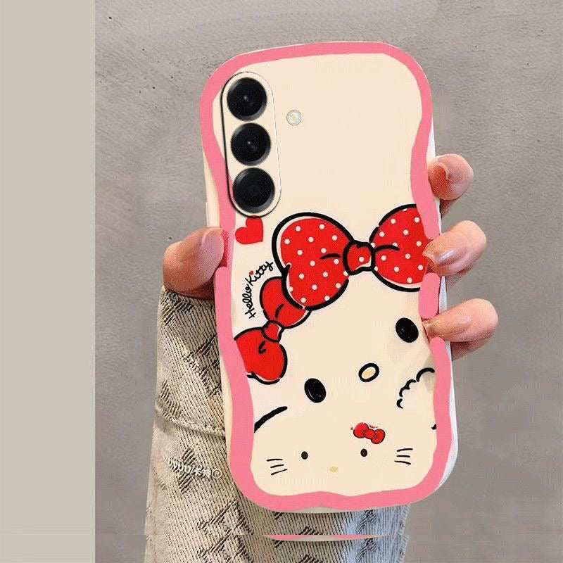 Compatible with Samsung cute kitty phone case