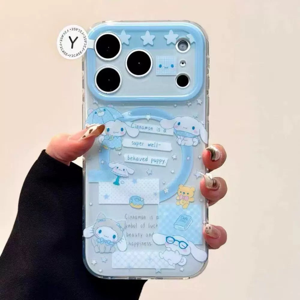 Compatible with Samsung Jade Dog Stand Phone Case
