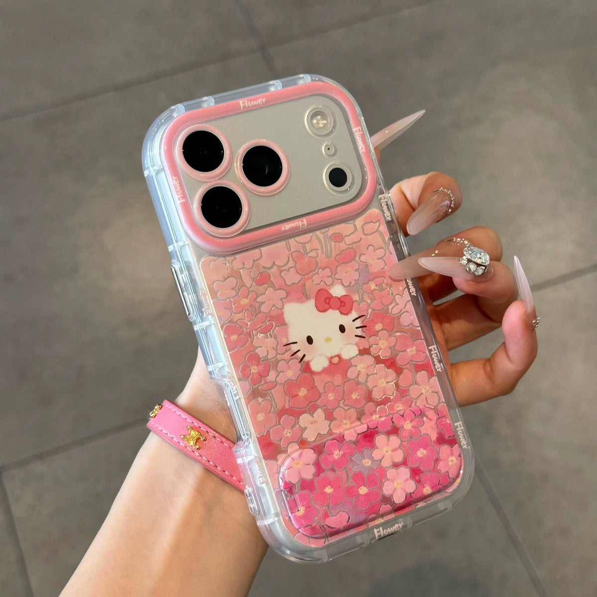Kitty Cat Mirror Stand Phone Case