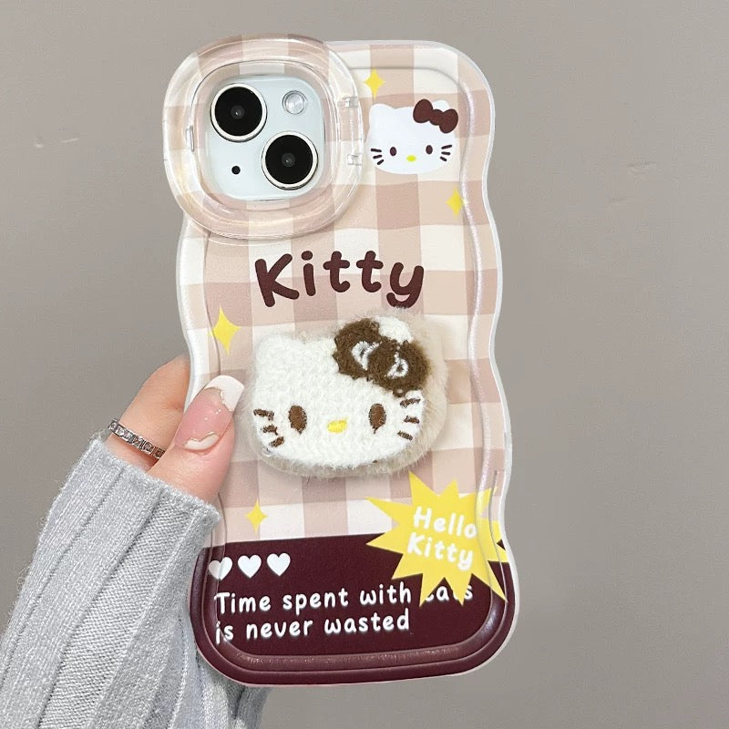 Kitty Cat Invisible Dual Stand Phone Case