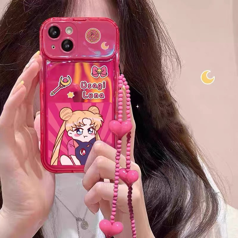 Sailor Moon Portable Mirror Phone Case – Style 2