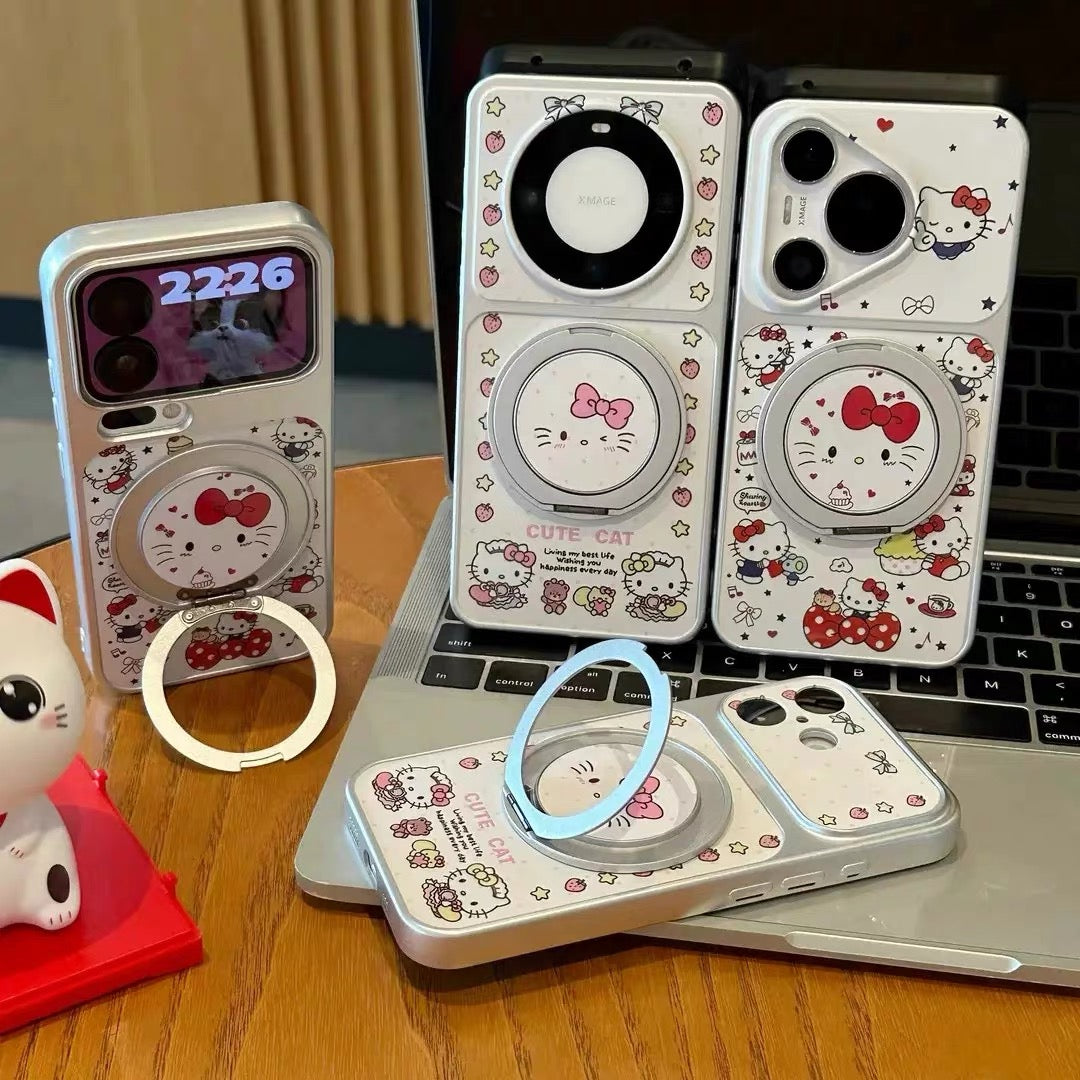 Kitty Rotating Stand Phone Case – Style 2