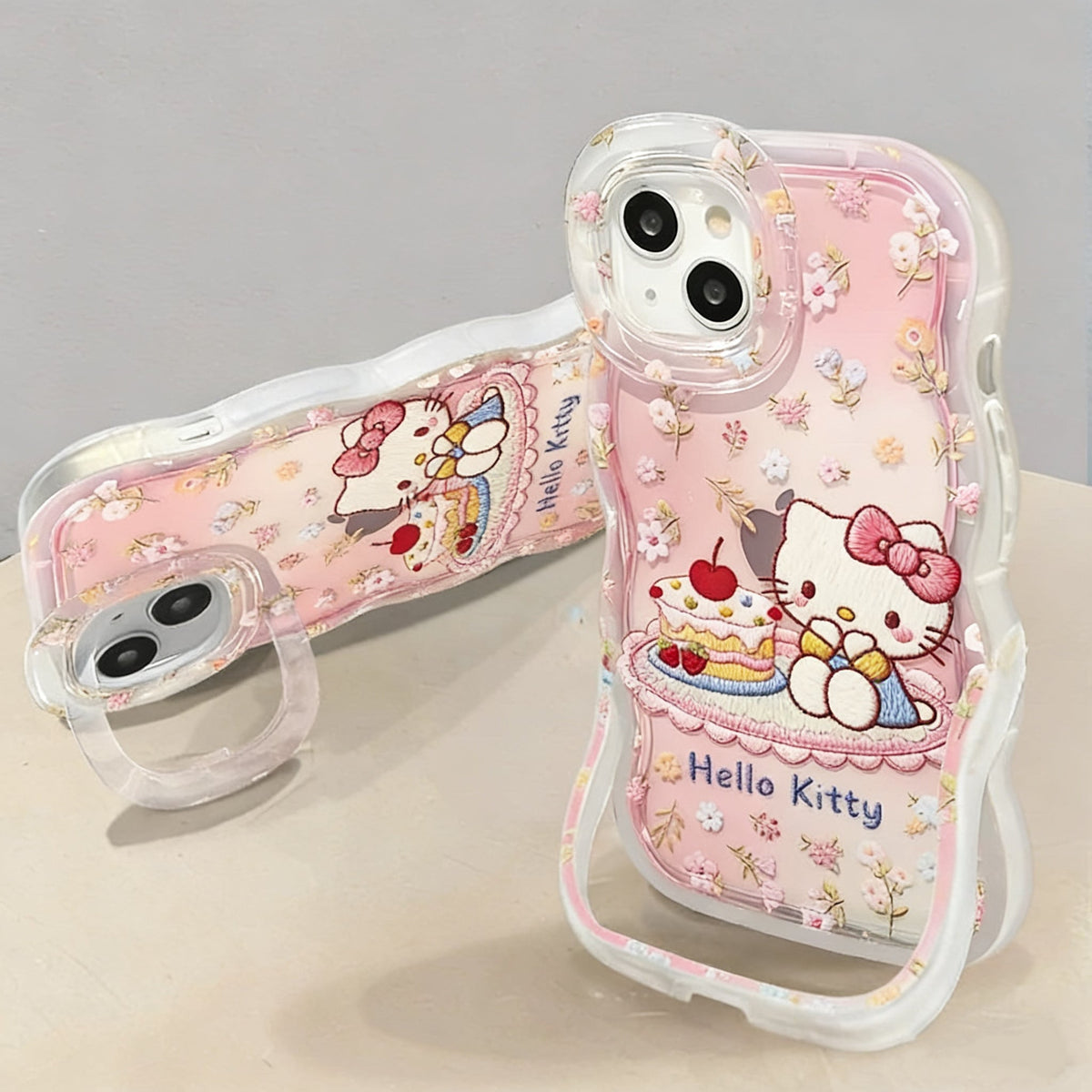 Cake Kitty Dual Stand Phone Case