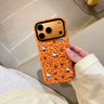 Leopard Print Hello Kitty Magnetic Stand Phone Case