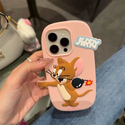 Tom and Jerry Cartoon Magnetic iPhone Case