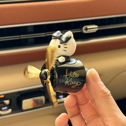 Hello Kitty Airplane-Style Car Air Vent Fragrance Diffuser