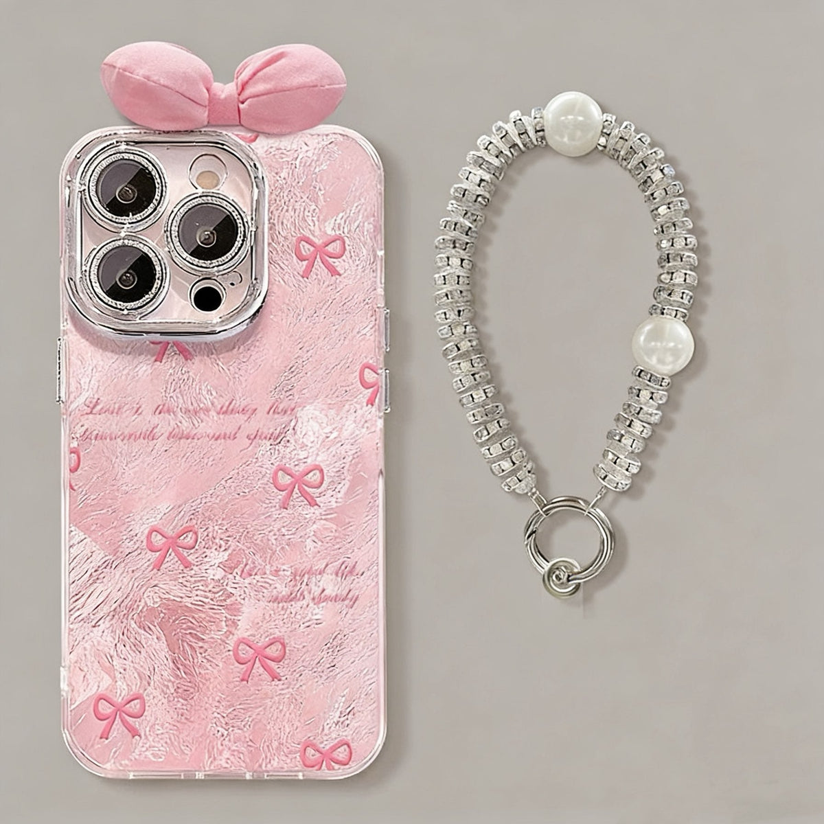 Glacier Pink Butterfly Phone Case
