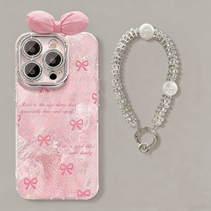 Glacier Pink Butterfly Phone Case