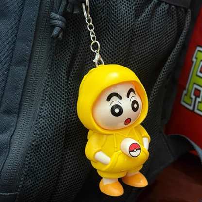 Crayon Shin-chan face-changing pendant