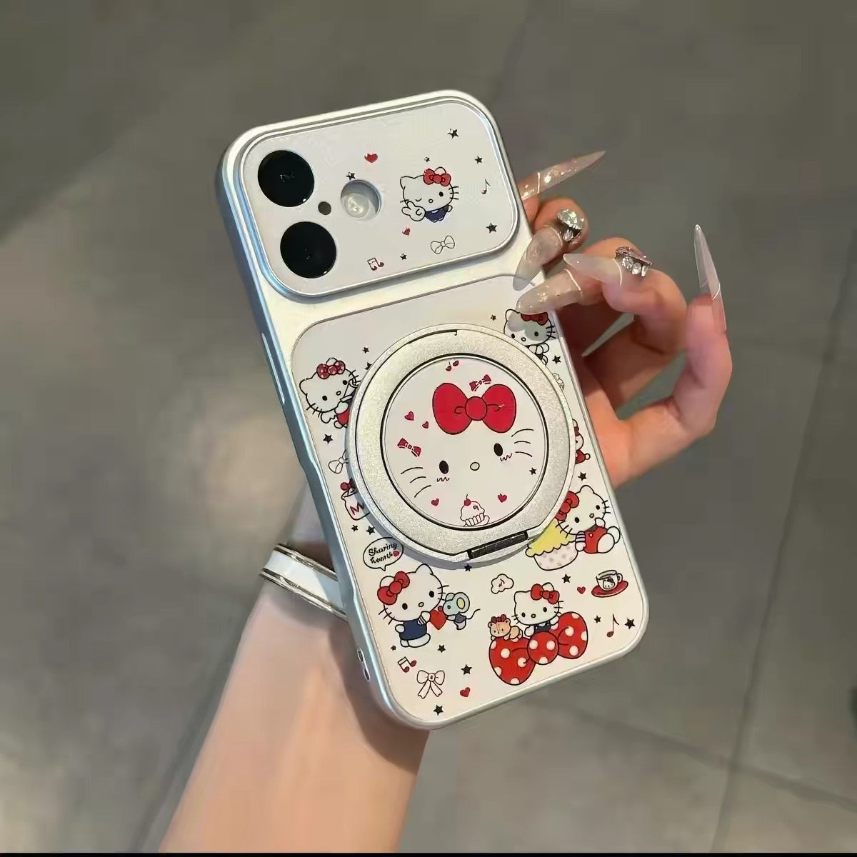 Kitty Rotating Stand Phone Case – Style 2