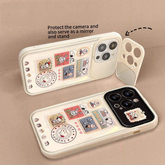 Snoopy flip phone case