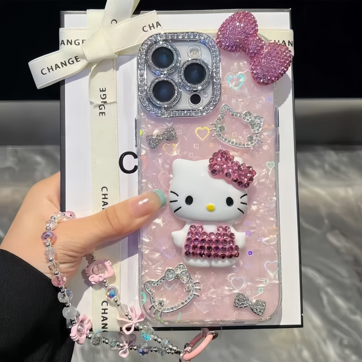 3D Diamond Kitty