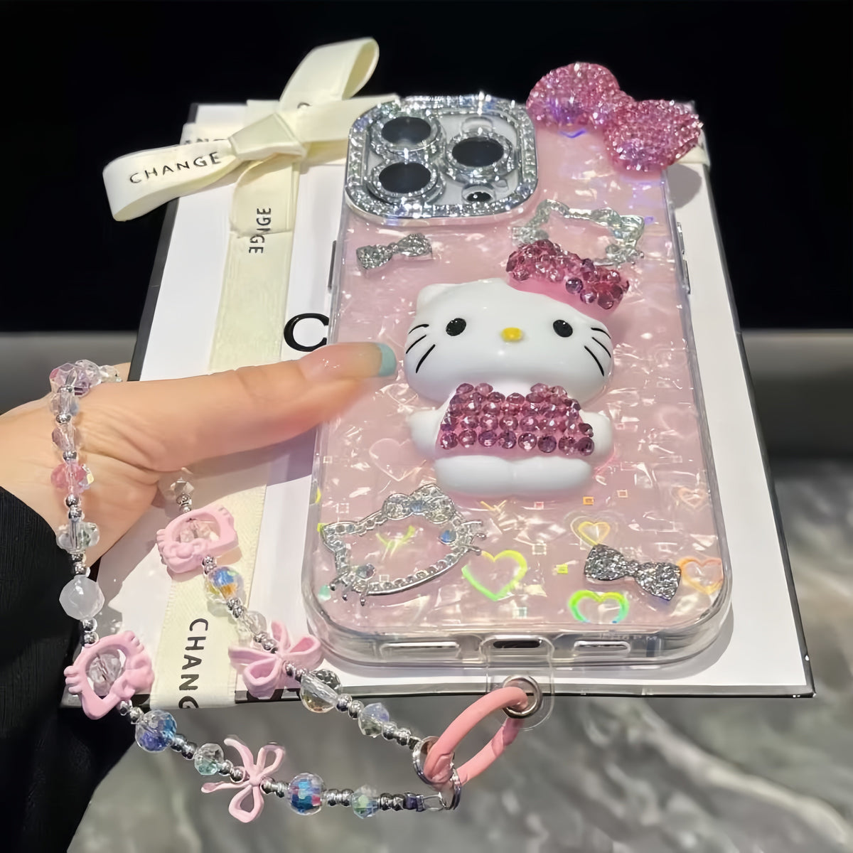 3D Diamond Kitty