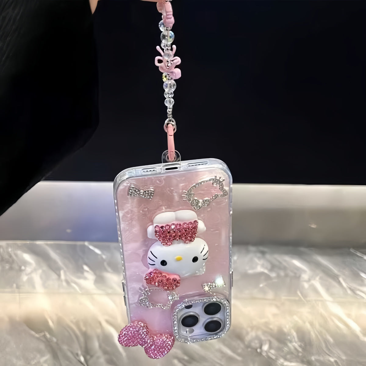 3D Diamond Kitty