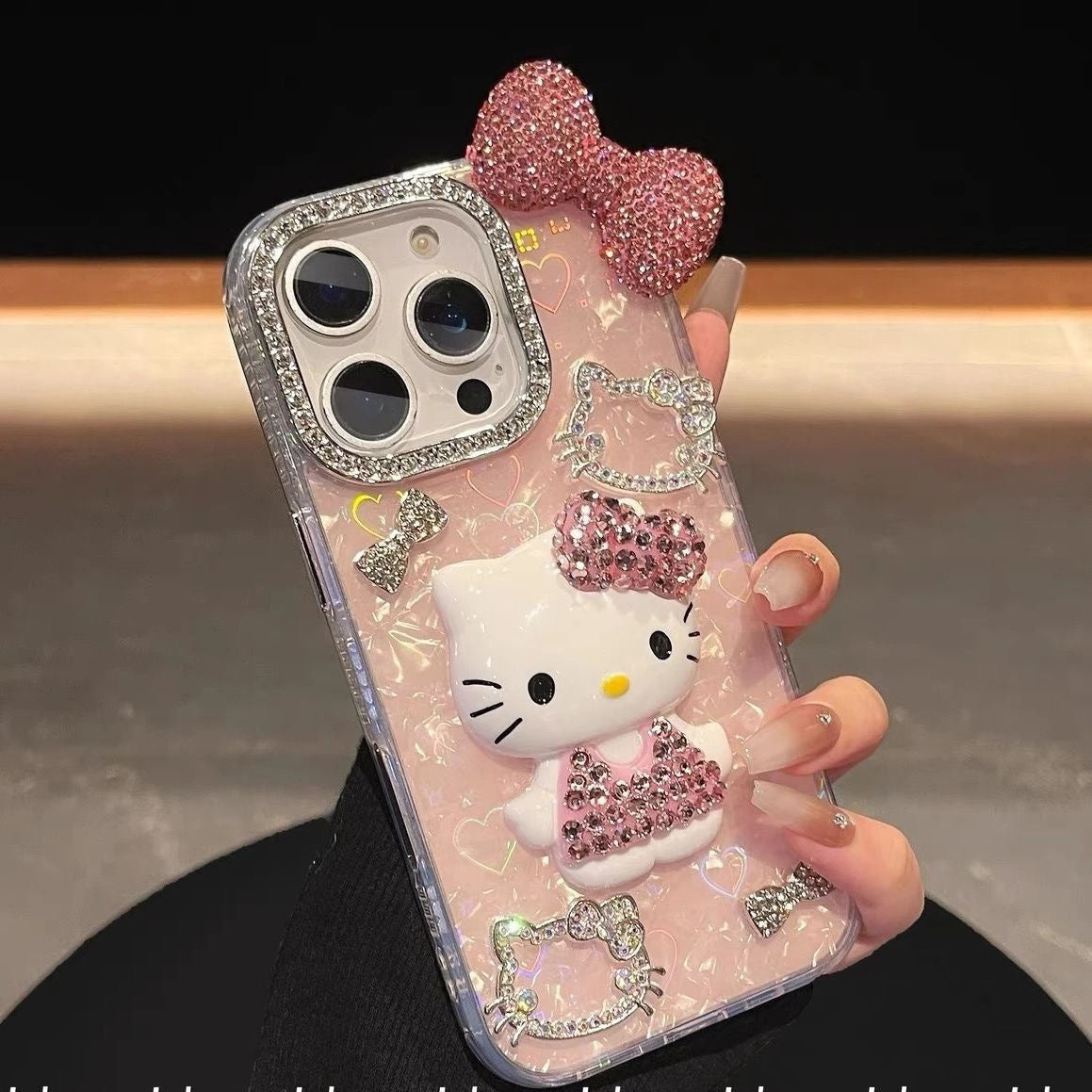 3D Diamond Kitty