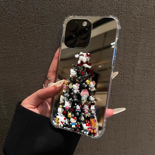 Christmas Tree Kitty Phone Case