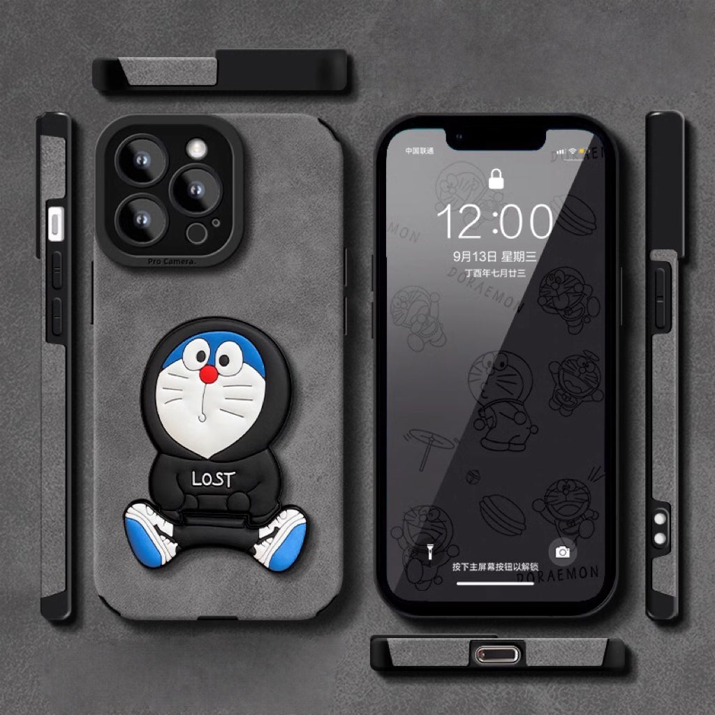 Doraemon Invisible Phone Stand Case