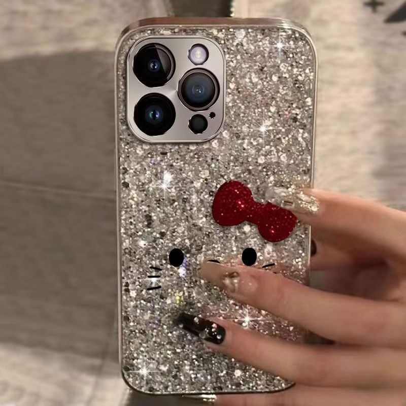 Flashing KT Apple Phone Case