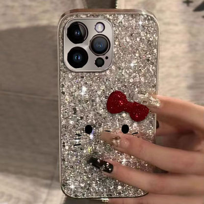 Flashing KT Apple Phone Case