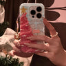 Pink Christmas Tree Phone Case