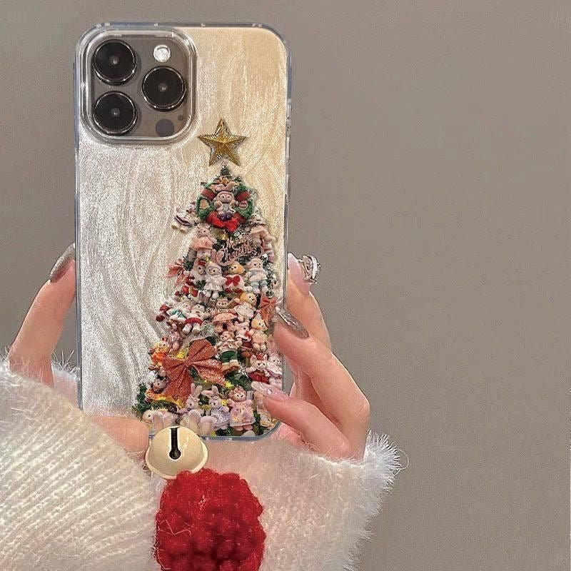 Christmas tree phone case