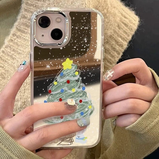 Mirror Christmas Phone Case