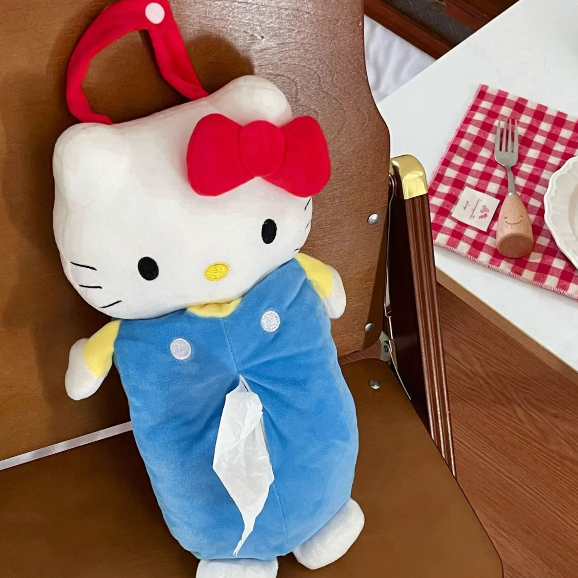 Hello Kitty tissue box doll