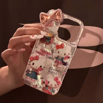 Bow Kitty phone case