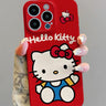 Waving Hello Kitty Mirror Stand Phone Case