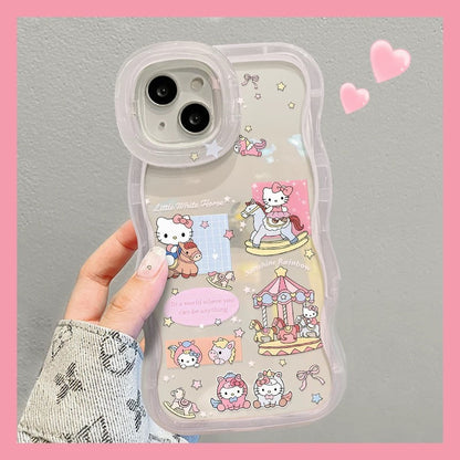 Transparent Kitty Phone Case