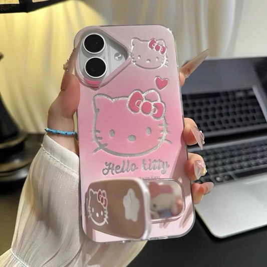 Best friend Kitty mirror stand phone case