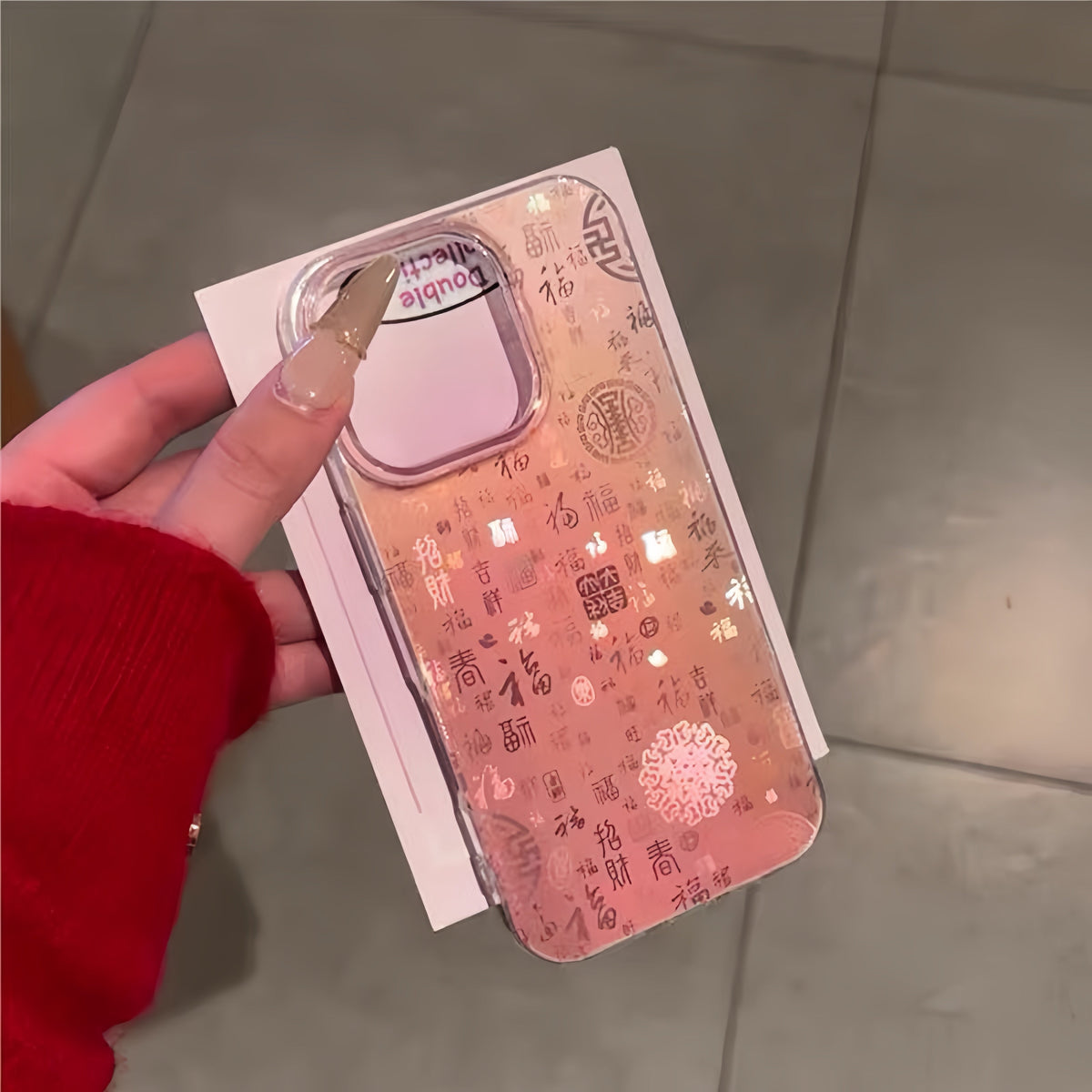 Golden Hundred Blessings Phone Case