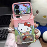 Cartoon HT + Crayon Shin-chan Mirror Stand Phone Case