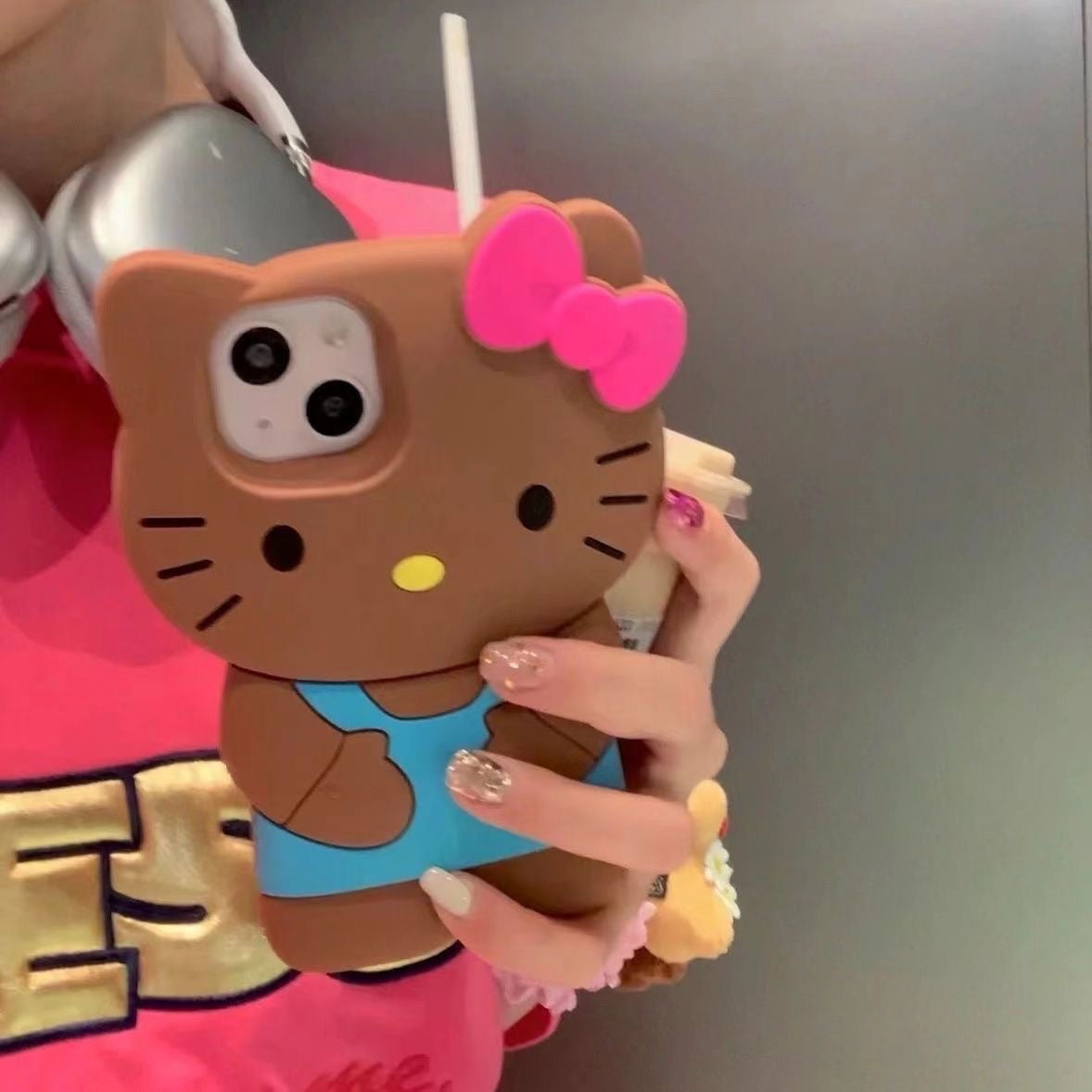 3D Hello Kitty Phone Case
