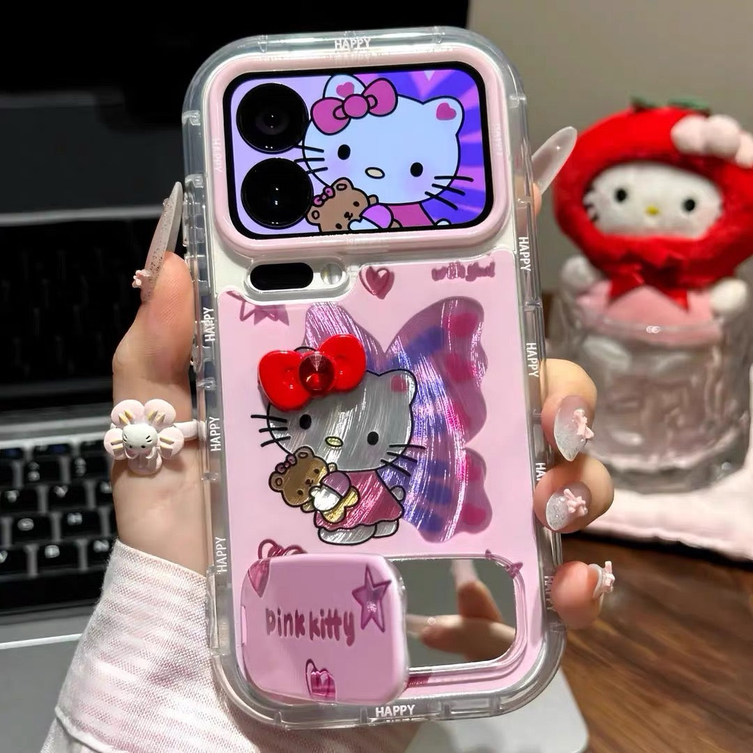 Butterfly Wings KT Mirror Stand Phone Case