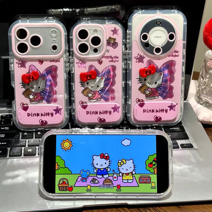 Butterfly Wings KT Mirror Stand Phone Case