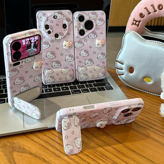 Hello Kitty Phone Case with Mirror and Stand – Style 2