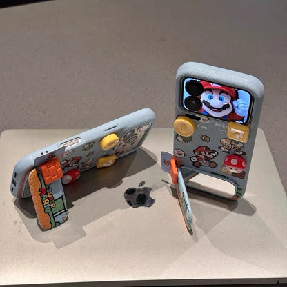 Mario Mirror Stand Phone Case – Style 2