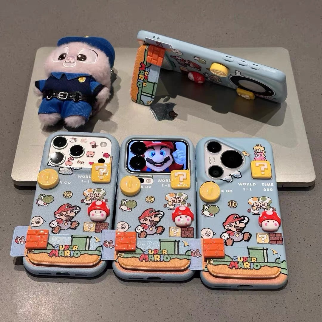 Mario Mirror Stand Phone Case – Style 2