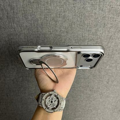 Silver Kickstand Phone Case