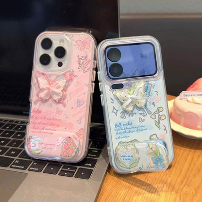 Bow-Knot Mirror Stand Phone Case