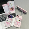 Kitty Phone Case with Mirror and Stand