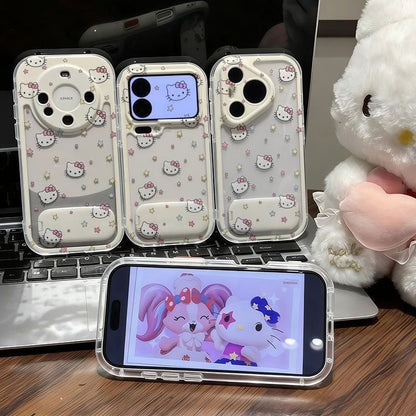 All-Over Kitty Mirror-Stand Phone Case