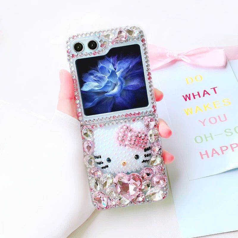 Compatible with Samsung Galaxy Kitty Foldable Phone Case