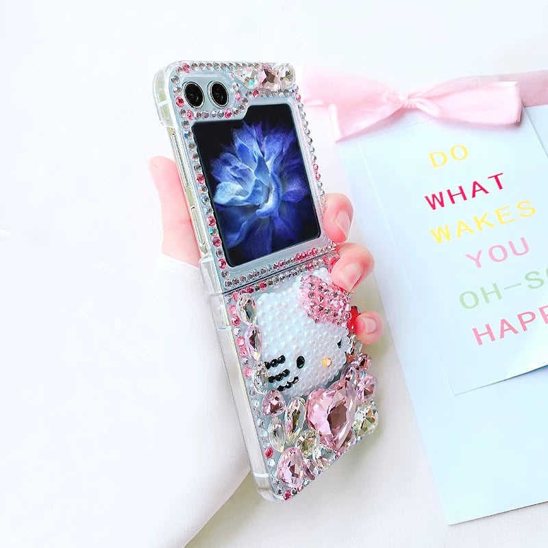 Compatible with Samsung Galaxy Kitty Foldable Phone Case