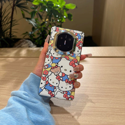 Android compatible Full-screen Hello Kitty magnetic kickstand case