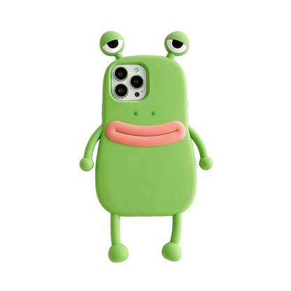 Sausage-lipped frog phone case