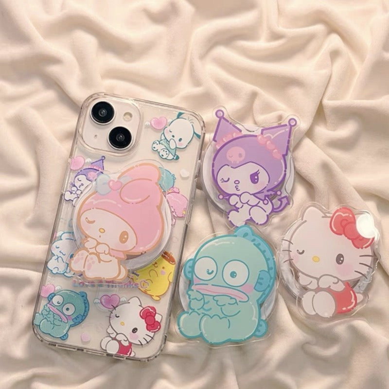 Compatible with Samsung  Sanrio Magnetic Stand Phone Case