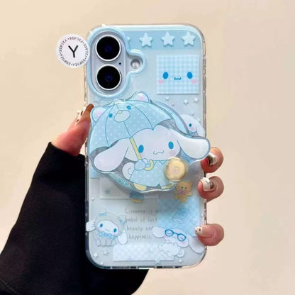 Compatible with Samsung Jade Dog Stand Phone Case