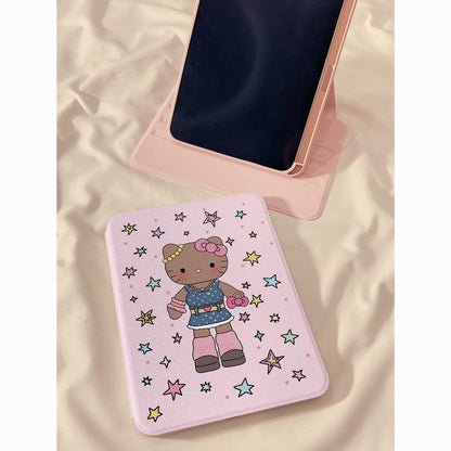 Compatible with Samsung Kitty 360-Degree Rotating iPad Case (with Stylus Holder)